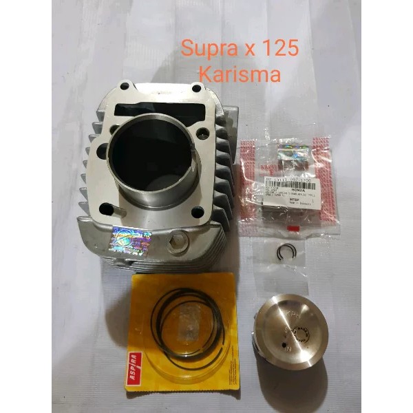 BLOCK BLOK SEHER KOMPLIT ASSY HONDA SUPRA X 125 KARISMA ASPIRA