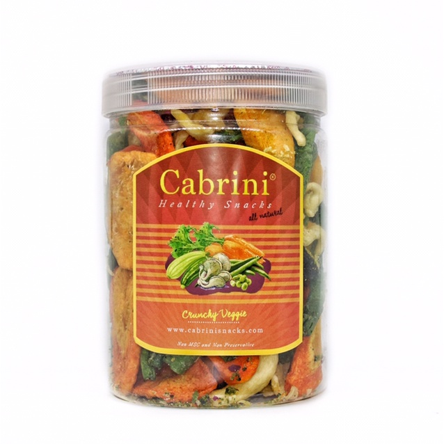 

TERBARU Cabrini Healthy Snacks - Crunchy Veggie (small) Keripik Sayur Premium