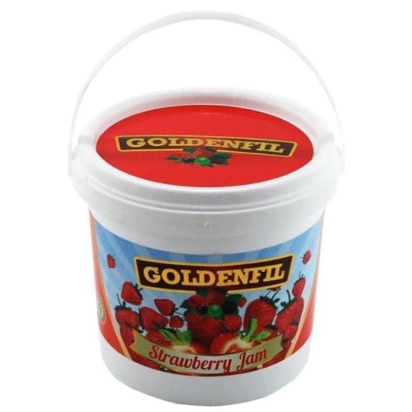 

Selai strawberry goldenfill 1kg