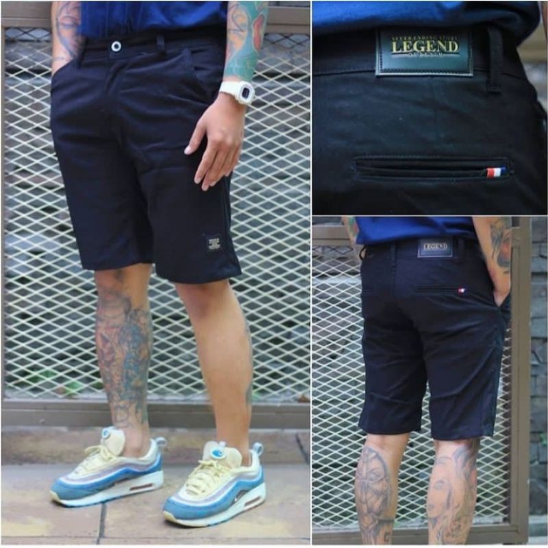 Yg terbaru celana pendek pria destro size jumbo 27-38 Terlaris chinos cino