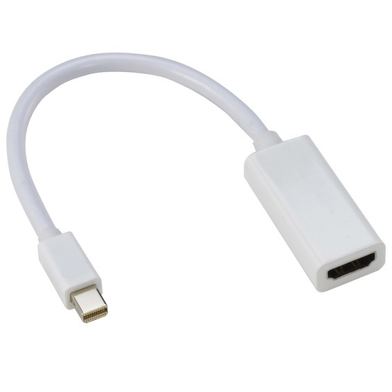 Kabel Adapter Mini Displayport ke HDMI Female - White