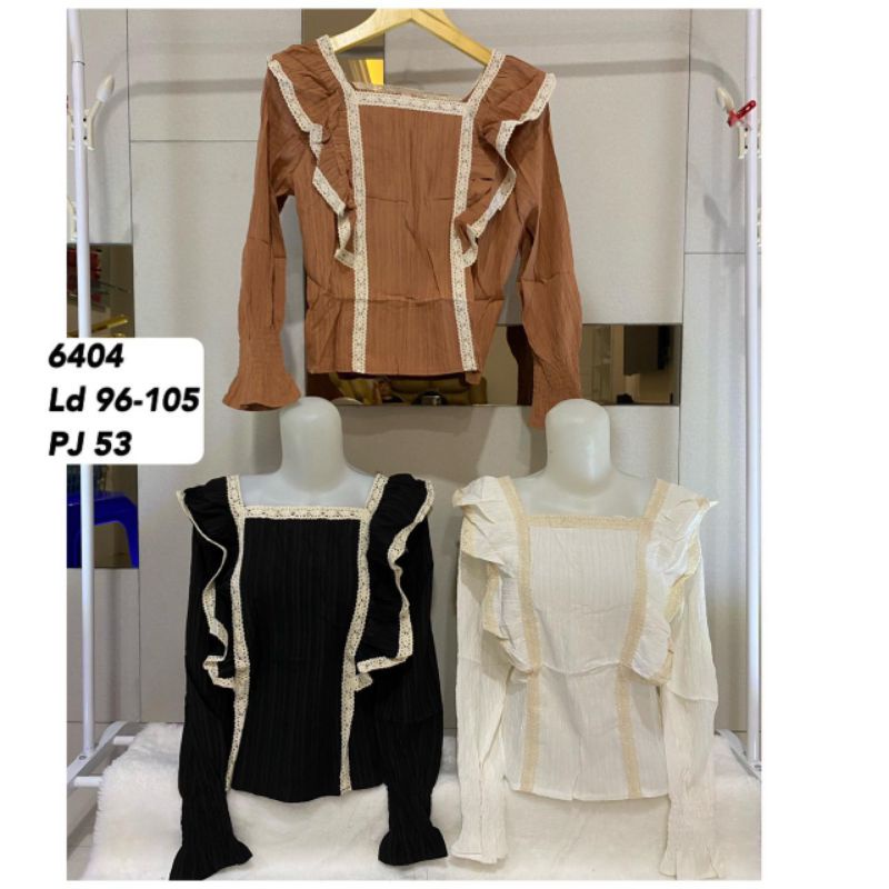 atasan katun import 6404