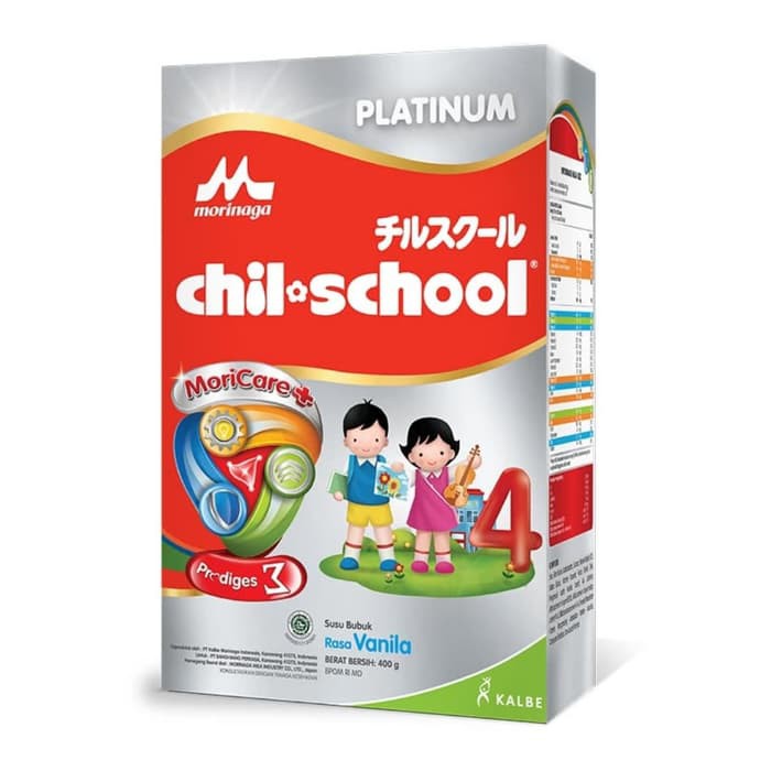 MORINAGA Chil School 4 Platinum Susu Moricare Box - 800gr