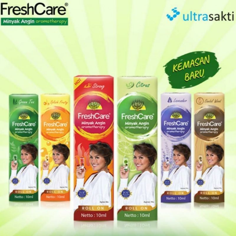 Fresh Care Minyak Angin Aromatherapy 10ml Kemasan Baru