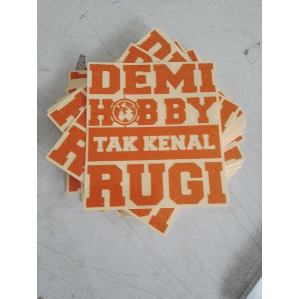 

Cutting sticker kombo demi hobby