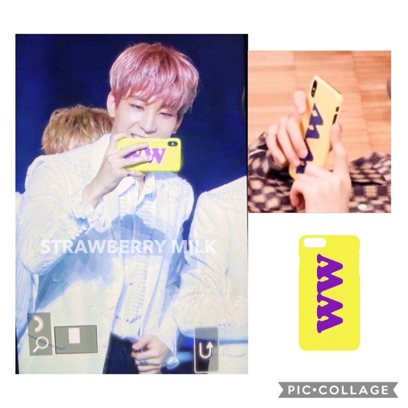 Seventeen Jeon Wonwoo WW custom phone case