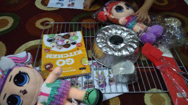 Loyang Bolu Motif Ukuran 20 Cm