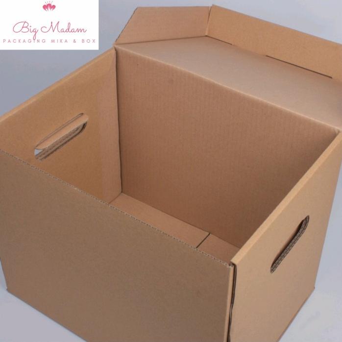 

Kardus Die Cut Kotak Arsip / Box File (Uk. 34 X 25 X 26Cm) Isi 5 Pcs Diskon!!R30G