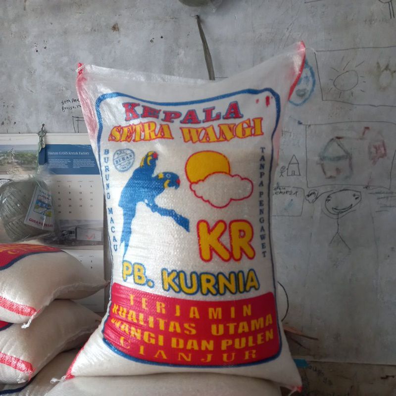 

beras cianjur asli merk kr 25kg