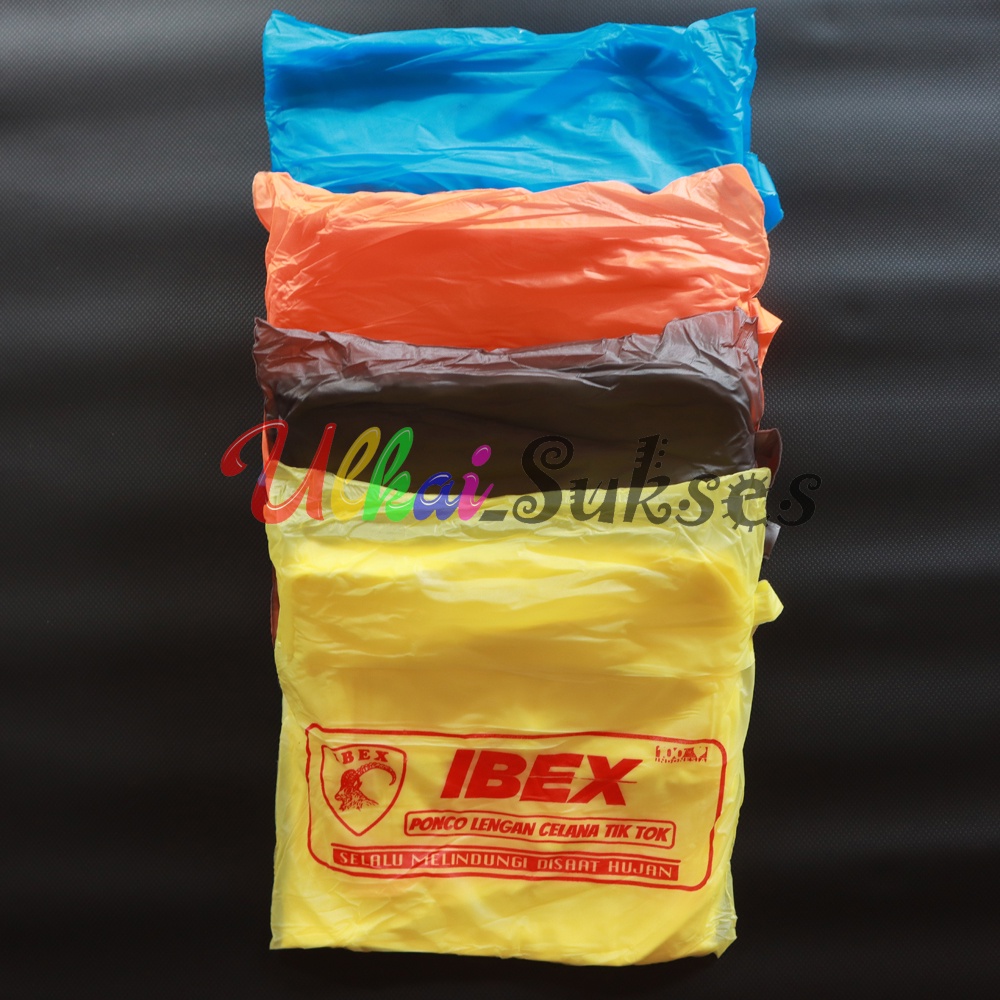 Ibex Jas Hujan Ponco Lengan Celana Tiktok Jumbo - Promo Mantel Ujan Raincoat Pria Wanita Dewasa Murah Paling Bagus Dicari Anti Tembus Air Seperti Ceria