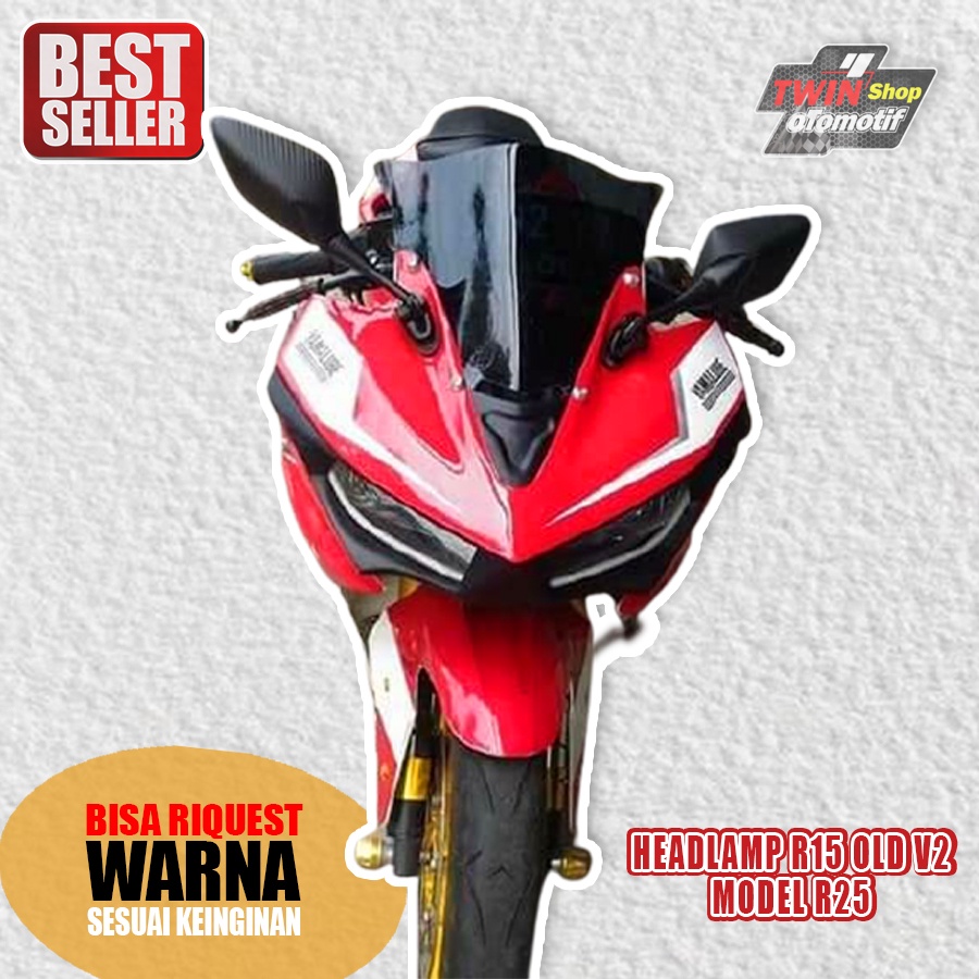 Headlamp R15V2 Old v2 model R25, Headlamp R25 Topeng R15v2