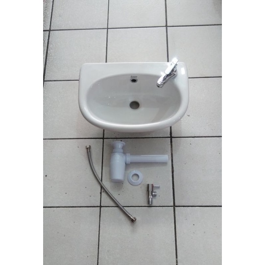 PAKET Wastafel American Standart Set Kran Aksesoris