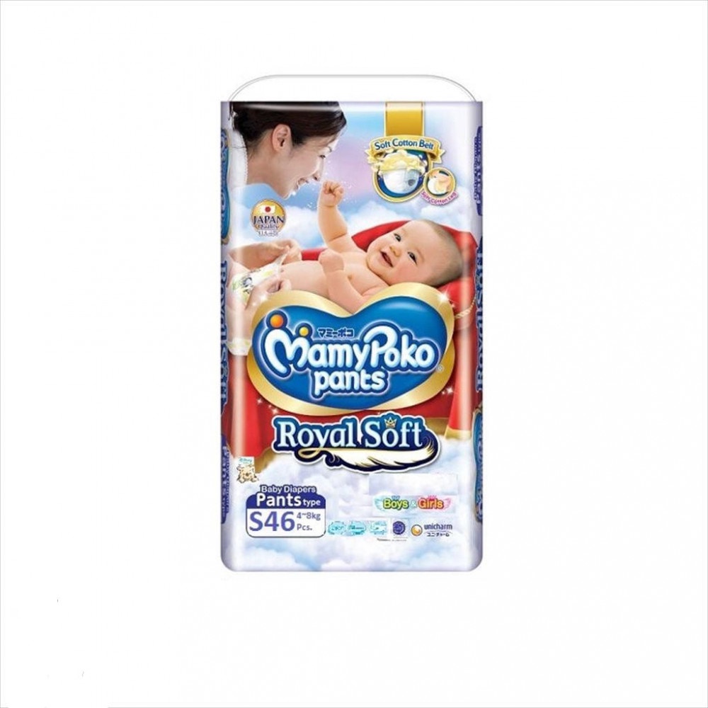 Popok Celana Bayi MamyPoko Pants Royal Soft S 46