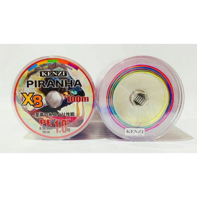 PE kenzi piranha X8 PE:1, 1.5, 2, 3, 4, 5, 8