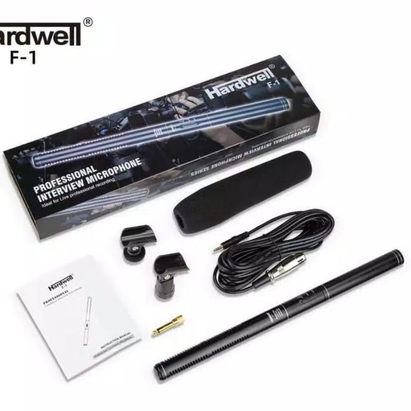 Mic Condensor Hardwell F1 mic wireless hardwell