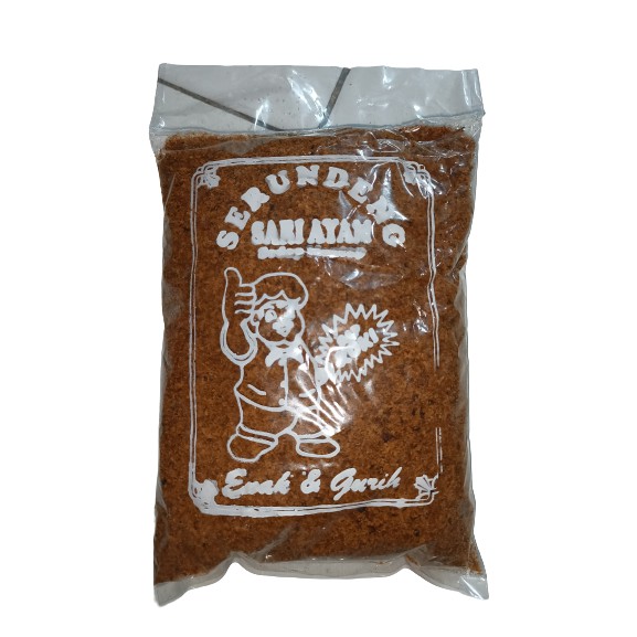 Serundeng Kelapa Original Kemasan 250g - Serundeng Kelapa Asli Rasa Sari Ayam - BISA COD - Serundeng kelapa Ciamis - Serundeng Enak - Makanan Siap Saji enak - Makanan Pendamping Nasi Hangat