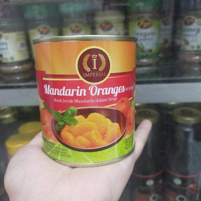 

Kalengbuah- Jeruk Mandarin Kaleng Syrup Imperial 312Gr -Buah-Kaleng.