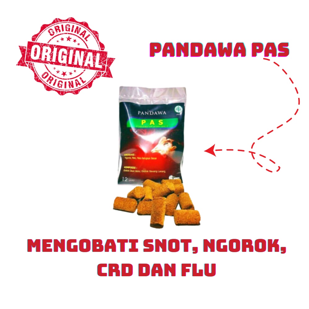 PANDAWA PAS - obat snot dan ngorok ayam