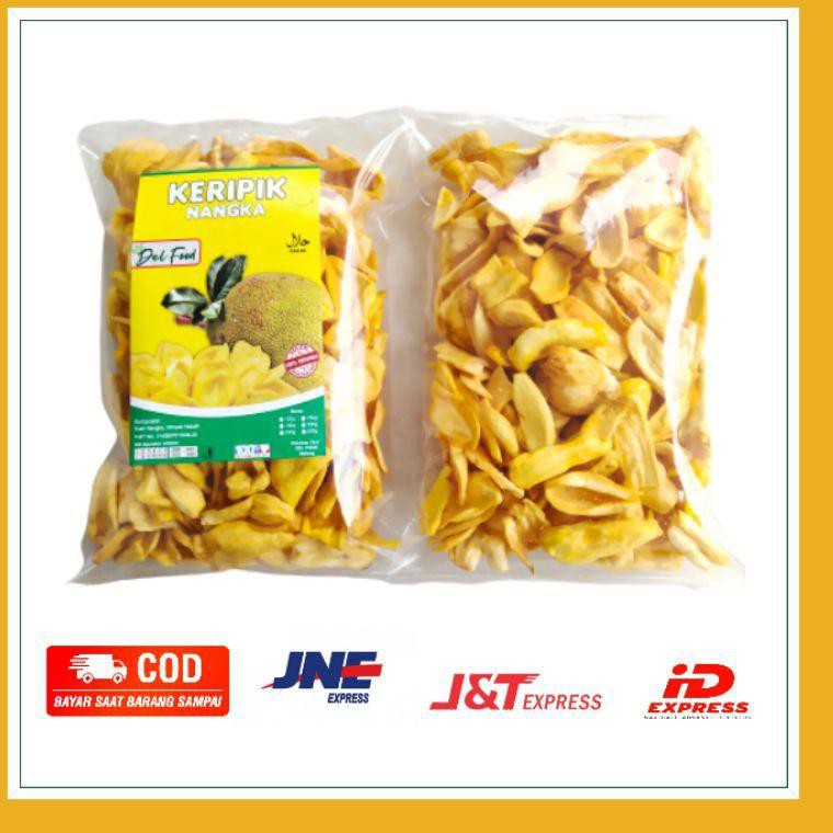 

Big Sale.. Termurah Keripik Nangka Khas Malang Kualiatas Terbaik Berat Isi Bersih 200 Gram GA7