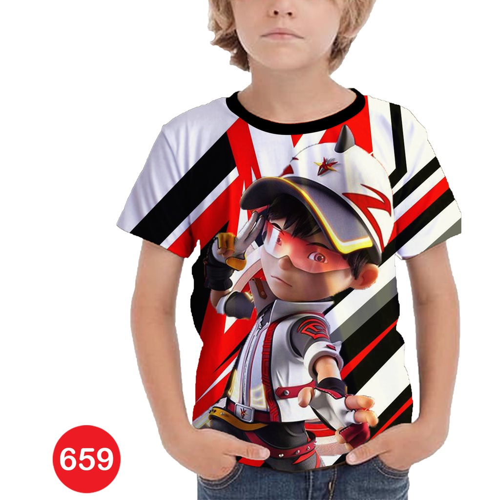 Baju Boboiboy Supra Fusion Baju Kartun TV Serial Anak #COWO-659