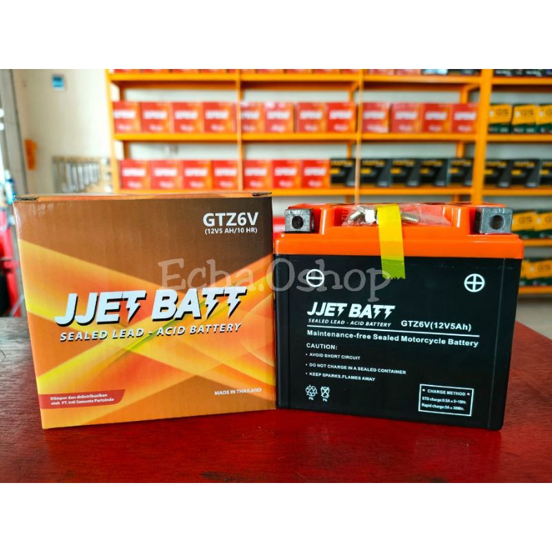 Aki Jjet Batt GTZ6V / Aki Motor CBR / Aki Motor PCX