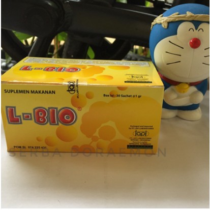 L - bio sachet box isi 30 sachet L bio lbio