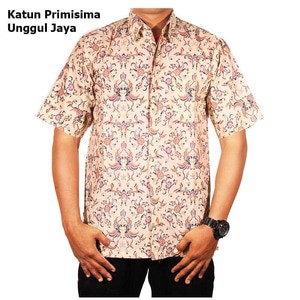 Kemeja Batik Motif Klasik Katun Primisima Unggul Jaya