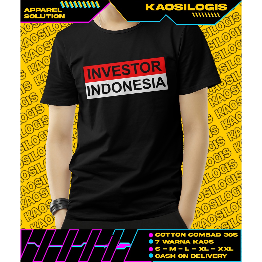 Kaos Investor Muda Indonesia - Kaosilogis