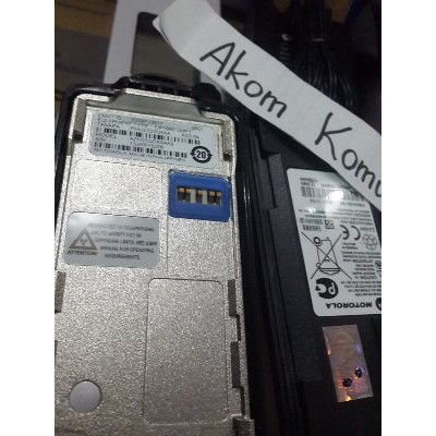 HT MOTOROLA CP 1660 VHF UHF Limited