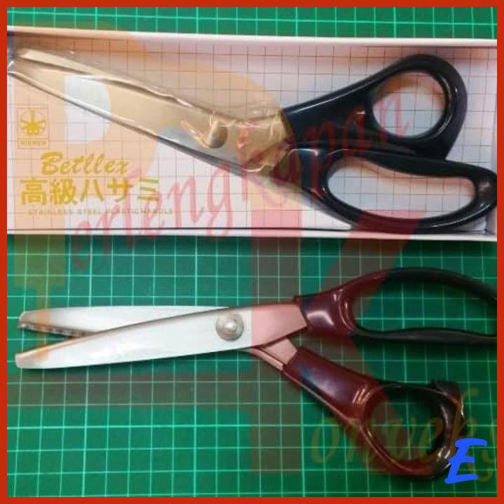

Gunting Bahan Zig Zag 9 3.5mm Pinking Shear Betllex Nikken