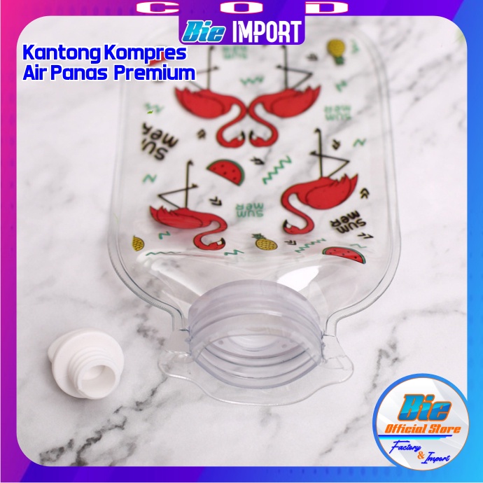 Kantong Kompres Anak Transparan Hot Cold Water Bag Penurun Panas Premium