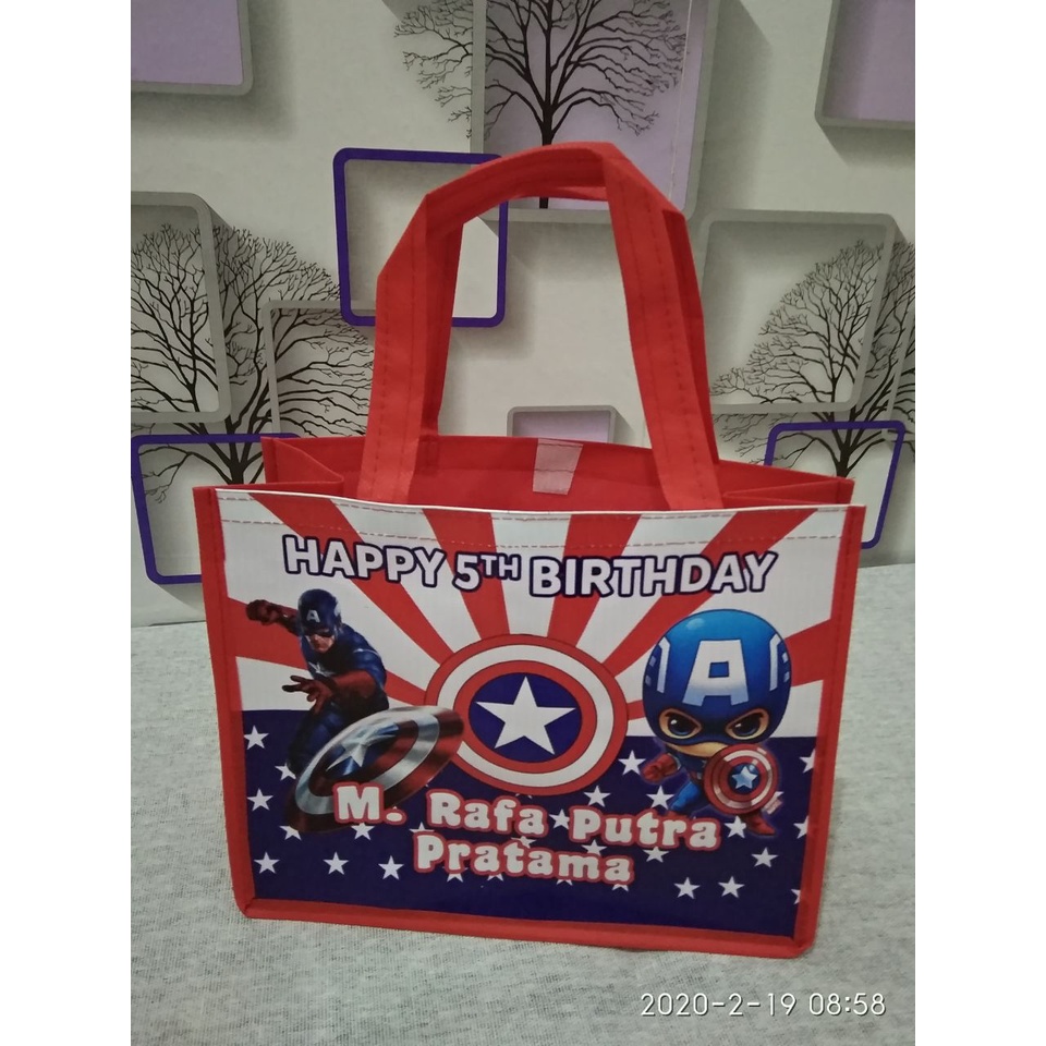 Tas ultah murah/tas ulang tahun anak/tas kartun karakter lucu-1