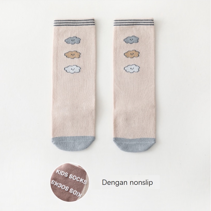 NEW Kaos kaki panjang bayi / kaos kaki panjang anak motif awan