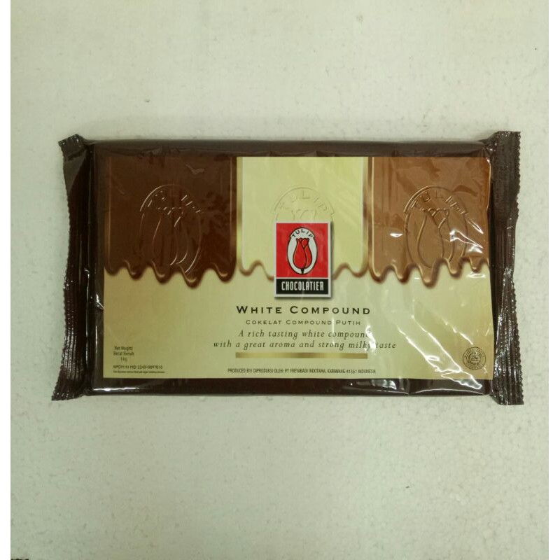 

Tulip White Chocolate Compound 1kg