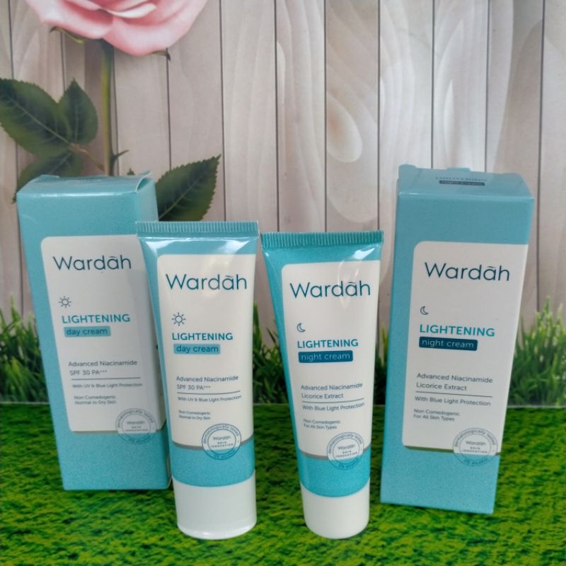 WARDAH LIGHTENING DAY AND NIGHT CREAM 20ML CREAM WARDAH SIANG MALAM