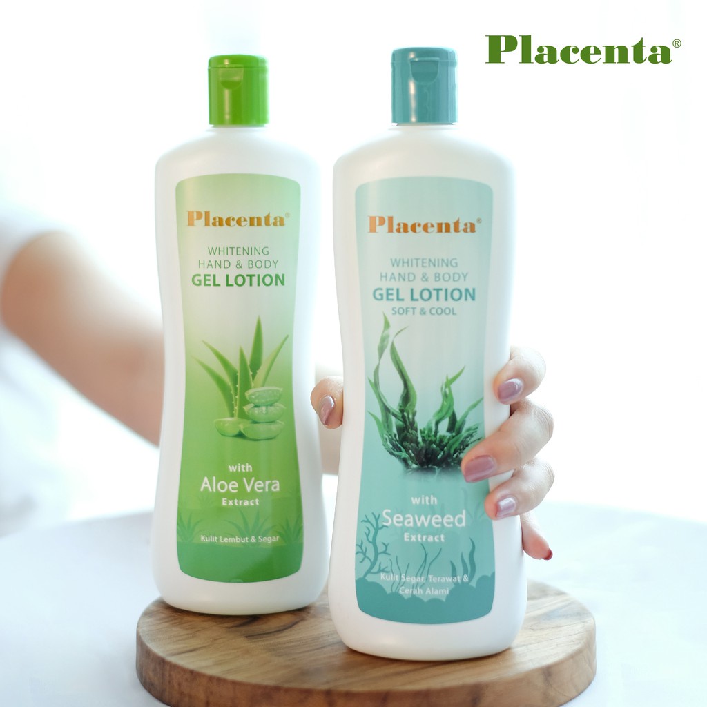 PLACENTA HAND &amp; BODY LOTION GEL 500 ML