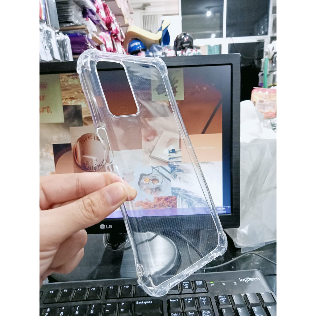 Anti Crack Oppo A54 4G 6.51 inch Soft Case Anti Shock Jelly Tahan Benturan