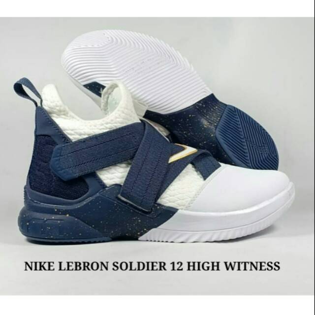 lebron soldier 12 blue and white