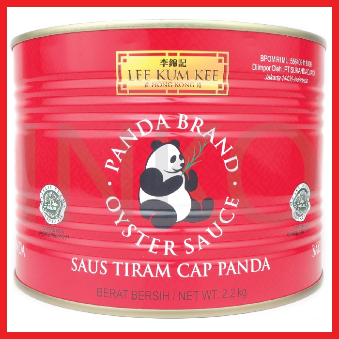 

LEE KUM KEE SAUS TIRAM CAP PANDA 2.2KG