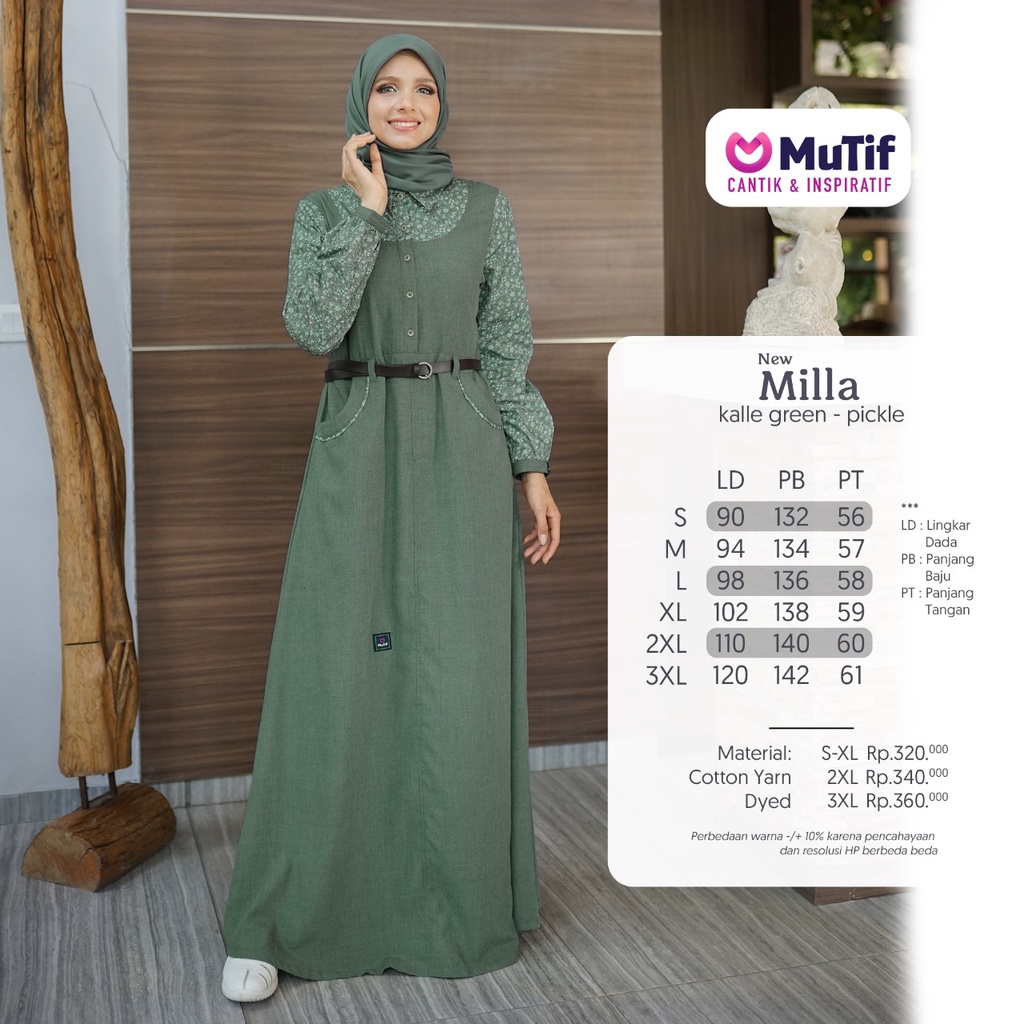 GAMIS MILLA By MUTIF
