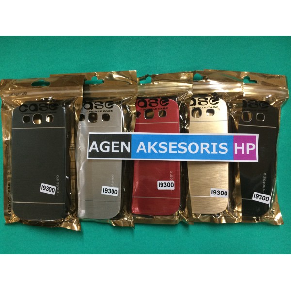 Motomo Ino Samsung S3 i9300 Hard Case Metal Polos