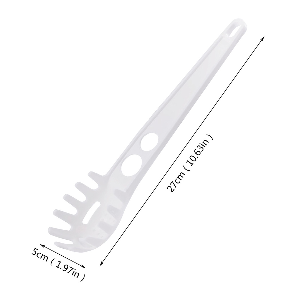 Sendok Saringan Pemisah Kuning Telur Pasta Spaghetti Dengan Gagang Panjang Multifungsi Bahan Plastik Untuk Dapur