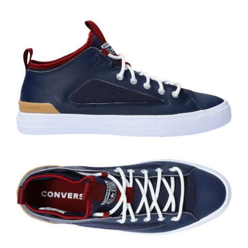 Converse Ultra Ox Synthetic Leather Obsidian white 167886C