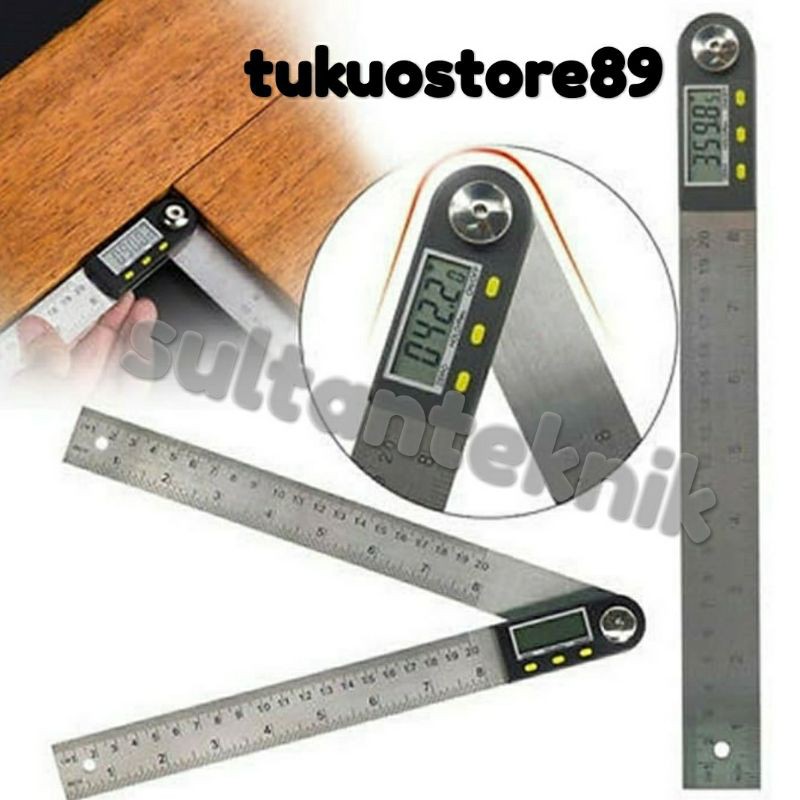 

penggaris busur digital / penggaris sudut digital / Protractor DIGITAL 200mm angle finder