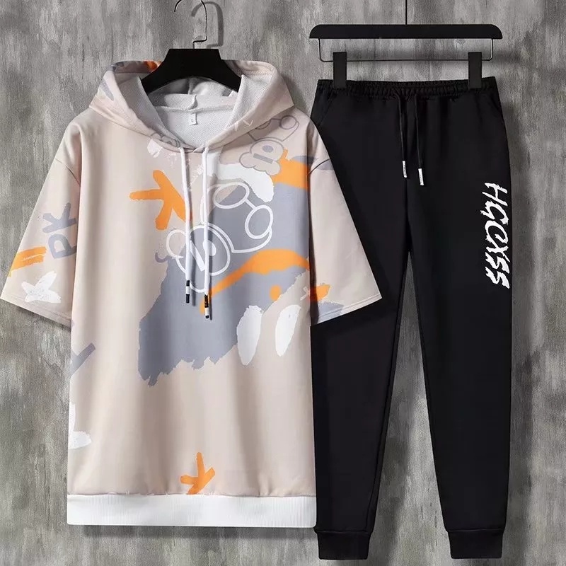 COD/ARPIOSSHOP - STELAN KP - SETELAN PRIA SATU SET ( HOODIE + JOGGER )
