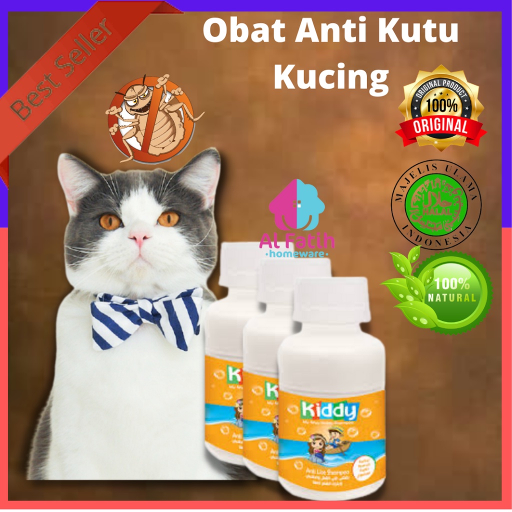 Obat Kutu Kucing | Shampo Kutu Kucing | Anti Kutu Kucing