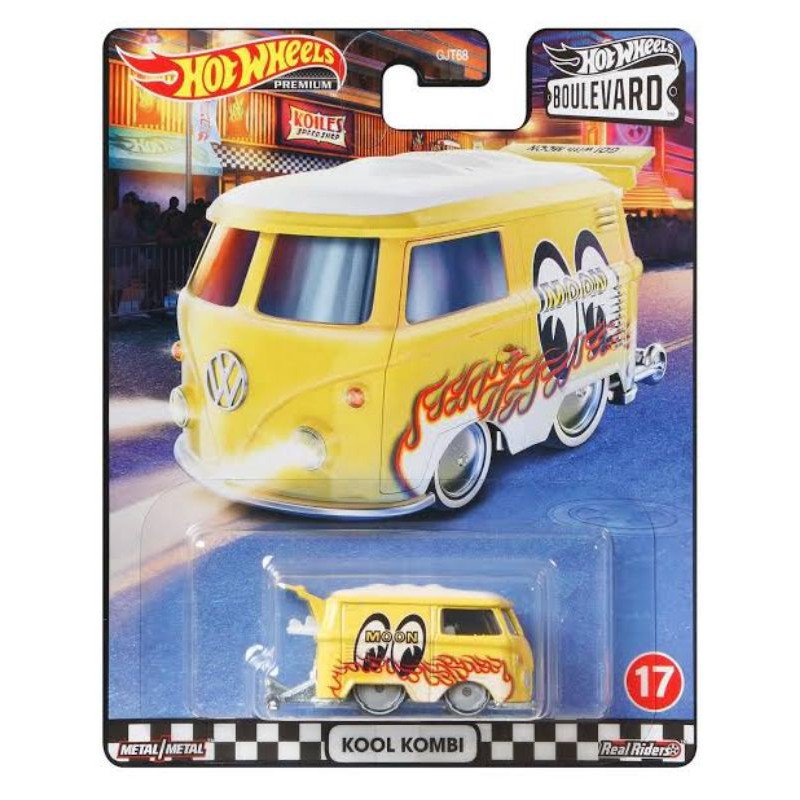 Hot Wheels Boulevard Mix D KOOL KOMBI KUNING HW Hotwheels Boulevard D