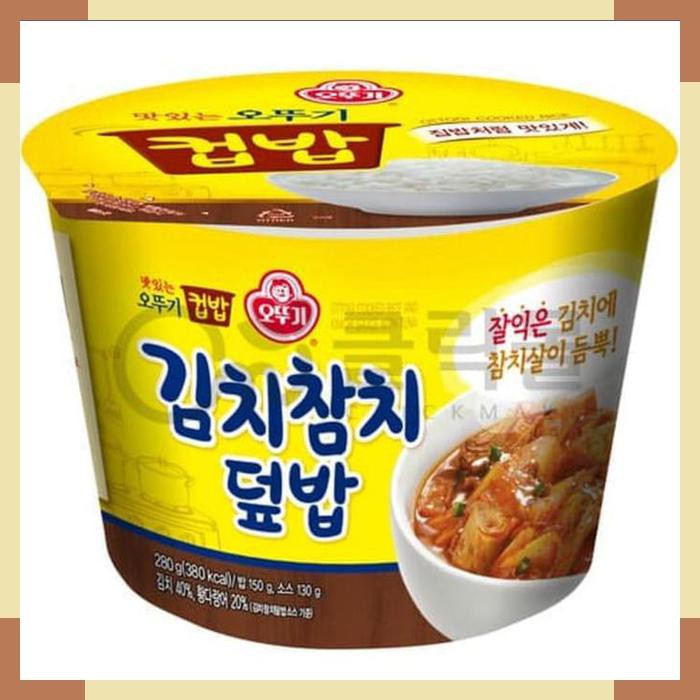 

Ottogi Cooked Rice Kimchi Tuna Dupbab Korea Nasi Instan Kimchee Tuna