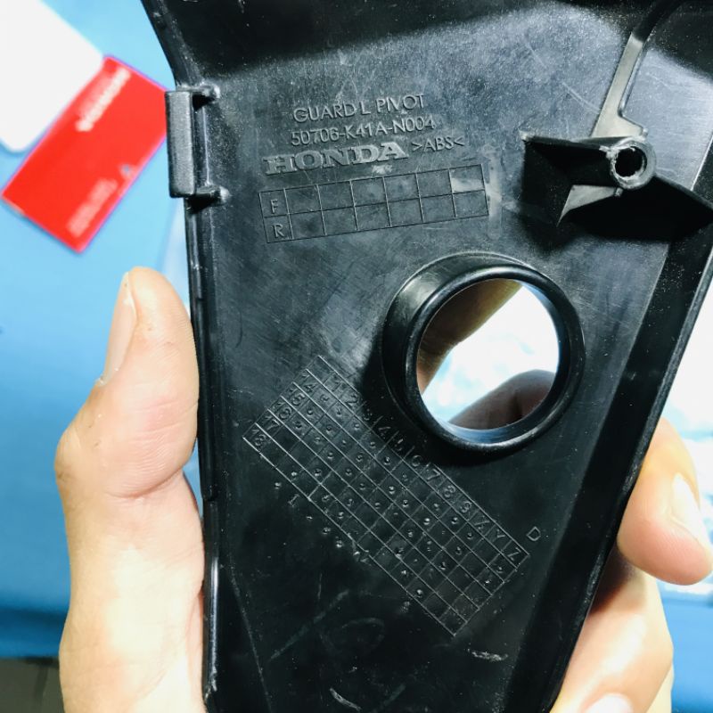 cover tutup step footstep belakang new Supra X 125 fi supra x 125 original
