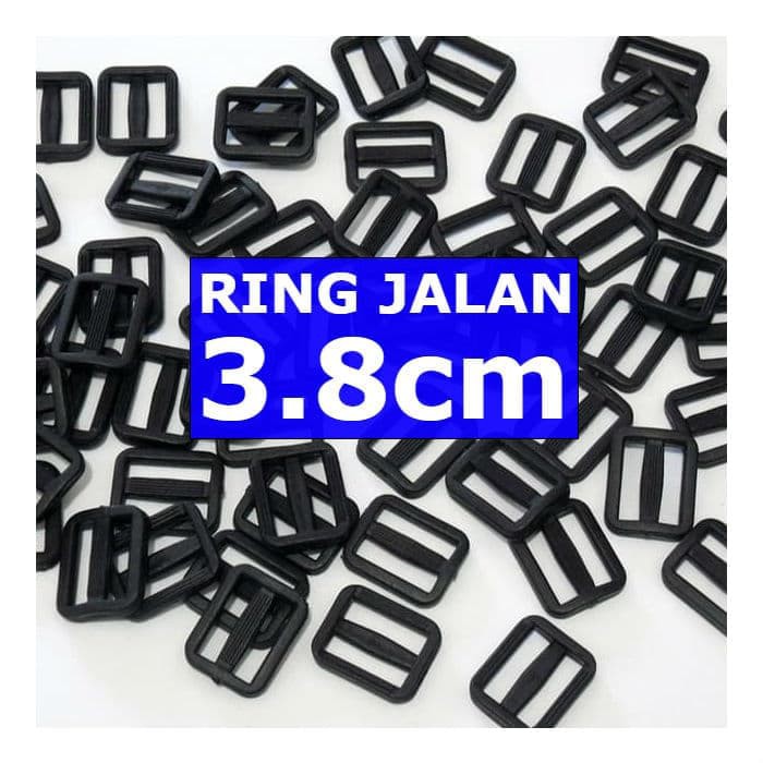 

PLASTIK HITAM Ring Jalan 3.8cm 3.8 cm